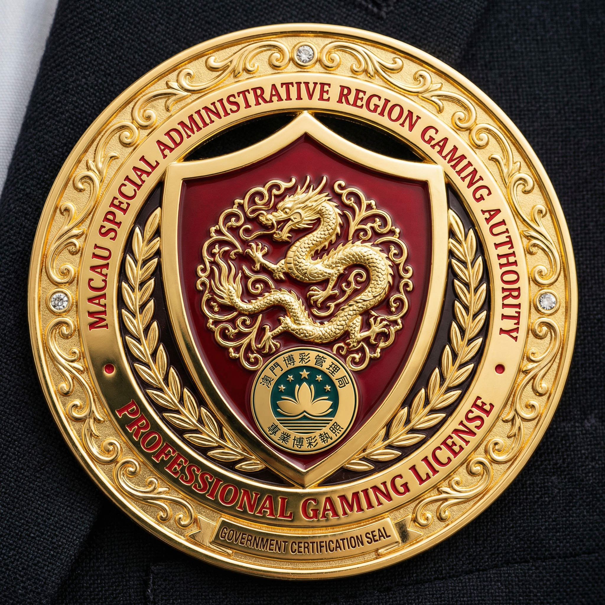 澳门博彩牌照徽章